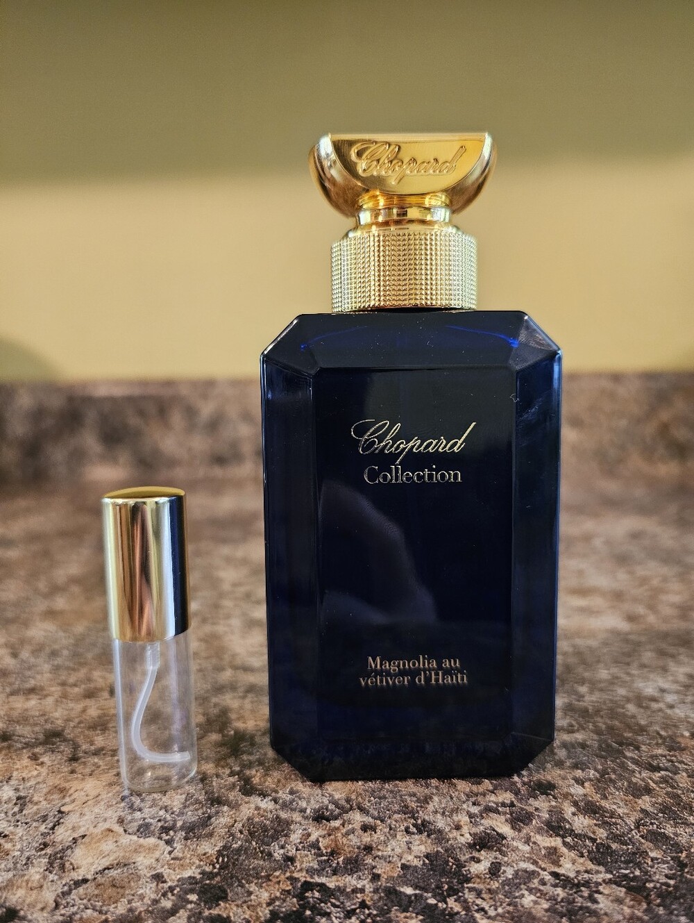 5 ML Sample  MAGNOLIA AU VETIVER DU HAITI Chopard EDP Perfume Travel Spray
